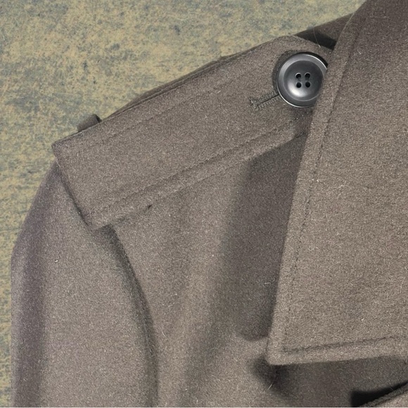 Black Rivet Men's Taupe Gray Peacoat Size XL - Picture 16 of 16